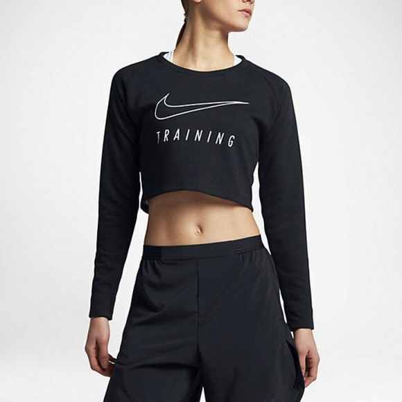Nike Tops - NIKE Dry Versa Long Sleeve Crop Top size small